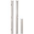 Armor Door 36 in. x 84 in. Gray Left-Hand Outswing Flush Steel Commercial Door with Knock Down Frame and Hardware