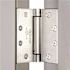36 in. x 80 in. Fire-Rated Gray Right-Hand Flush Steel Prehung Commercial Door with Welded Frame, Deadlock and Hardware