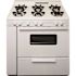 Premier 36 in. 3.91 cu. ft. Gas Range with Sealed Burners in White