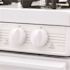 36 in. 3.91 cu. ft. Battery Spark Ignition Gas Range with Sealed Burners in White