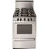 ProSeries 24 in. 2.97 cu. ft. Battery Spark Ignition Gas Range in Stainless Steel