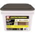 Grip-Rite #9 x 3 in. Star Drive Dual Flat Head Coarse Construction Screws 25 lb. Box