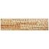 Aspect 23.6 in. x 5.9 in. Golden Sandstone Peel and Stick Stone Decorative Tile Backsplash