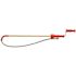 RIDGID K-3 Ultra Flexible Toilet Auger with Unclogging 3 ft. Snake and Integrated Bulb Head, Plumbing Toilet Snake for Drain