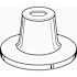 ProPlus Shower Escutcheon for Union
