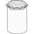 ProPlus 5/8 in. x 1.1 in. Brass Escutcheon