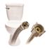 Fluidmaster 3/8 in. Compression x 7/8 in. Ballcock x 9 in. L Braided Stainless Steel Toilet Connector