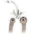 Fluidmaster 3/8 in. Compression x 1/2 in. F.I.P. x 30 in. L Reinforced Vinyl Faucet Connector