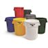Rubbermaid Commercial Products Brute 44 Gal. Blue Round Vented Recycling Can
