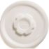 Dinex International TURNBURY PLASTIC LIDS FOR 9-OUNCE BOWLS, TRANSLUCENT, 1,000 PER CASE