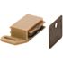 Prime-Line 1 in., Bronze Magnetic Cabinet Door Catch, Plastic Housing (5-pack)