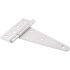Prime-Line Tee Hinge, 6 in., Hot Rolled Steel, Satin Nickel Finish, Heavy Duty (2-pack)