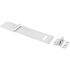 Prime-Line Safety Hasp, 6 in., Steel Construction, Zinc Plated Finish, Fixed Stapled