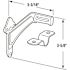 Prime-Line Hand Rail Bracket, Brass Plated, Nickel Plated, Heavy Duty (2-pack)