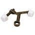 Prime-Line Hinge Pin Door Stop, 1-1/4 in. Bolt, Diecast, Antique Brass, Adjustable (10-pack)