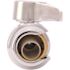 SharkBite 1/2 in. Push-to-Connect x 1/4 in. O.D. Compression Chrome-Plated Brass Quarter-Turn Straight Stop Valve