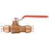 SharkBite 1/2 in. Push-to-Connect Brass Ball Valve with Drain
