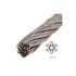 KingChain 3/16 in. x 250 ft. Galvanized Aircraft Cable, 7x19 Construction - 850 lbs Safe Work Load - Reeled