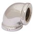 TRENTON PIPE & NIPPLE CO 3/4 in. 90 Deg. Elbow, Chrome Plated