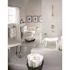 MOEN Home Care 23.25 in. Toilet Safety Bar in Glacier