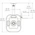 Speakman Optimus Wall-Mounted Emergency Eye/Face Station, Stainless Steel