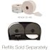 Renown Black 2-Roll for OptiCore High-Capacity Toilet Paper Dispenser