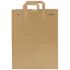 AJM 1/6 BBL Kraft 70 lb. Basis Weight Bag Handle Pack (300 Per Bundle)