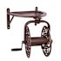 LIBERTY GARDEN 125 ft. Bronze Steel Rotating Wall Mounted Garden Hose Reel
