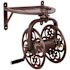 LIBERTY GARDEN 125 ft. Bronze Steel Rotating Wall Mounted Garden Hose Reel