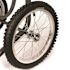 LIBERTY GARDEN 300 ft. Gray Steel 2 Wheel Hose Cart Garden Hose Reel