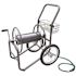 LIBERTY GARDEN 300 ft. Gray Steel 2 Wheel Hose Cart Garden Hose Reel