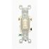 Leviton 15 Amp 3-Way Toggle Switch, Light Almond 1453-2T