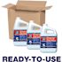 Spic and Span 1 Gal. Open Loop Disinfecting All Purpose and Glass Cleaner with Spray Bottle