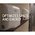 WORLD DRYER SLIMdri Energy-Efficient Hand Dryer, 950 Watts, Aluminum w/ White Finish