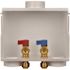 SharkBite 1/2 in. Push-to-Connect x 3/4 in. MHT Brass Washing Machine Outlet Box
