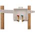 SharkBite 1/2 in. Push-to-Connect x 3/4 in. MHT Brass Washing Machine Outlet Box
