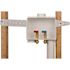 SharkBite 1/2 in. Push-to-Connect x 3/4 in. MHT Brass Washing Machine Outlet Box