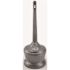 COMMERCIAL ZONE Smoker's Outpost 4 Gal. Gray Standard Cigarette Receptacle Outdoor Ashtray