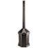 COMMERCIAL ZONE Smoker's Outpost Site Saver 1.25 Gal. Black Cigarette Receptacle Outdoor Ashtray