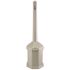 COMMERCIAL ZONE Smoker's Outpost Site Saver 1.25 Gal. Beige Cigarette Receptacle Outdoor Ashtray