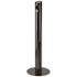 COMMERCIAL ZONE Smoker's Outpost 2.2 Gal. Black Smoke Stand Outdoor Ashtray