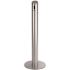 COMMERCIAL ZONE Smoker's Outpost 2.2 Gal. Silver Smoke Stand Outdoor Ashtray
