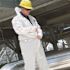 KleenGuard A35 Disposable Coveralls (38938), Liquid and Particle Protection, Hooded, White, Large, 25 Garments / Case