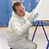 KleenGuard A35 Disposable Coveralls (38938), Liquid and Particle Protection, Hooded, White, Large, 25 Garments / Case