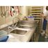 MOEN M-Dura 2-Handle High-Arc Standard Kitchen Faucet in Chrome