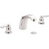MOEN Commercial 8 in. Widespread 2-Handle 1.5 GPM Bathroom Faucet with Waste Lever Handles in Chrome