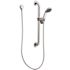 MOEN Commercial Slide Bar with 1-Spray Handheld Shower and Metal Hose 1-1/2 x 24 in. 2.5 GPM in Chrome