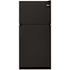 Whirlpool 18.2 cu. ft. Top Freezer Refrigerator in Black