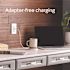 Leviton 3.6 Amp White USB Dual Type A In-Wall Charger with Duplex 15 Amp Tamper-Resistant Outlet T5632-W