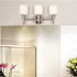 Design House Aubrey 3-Light Satin Nickel Vanity Light
